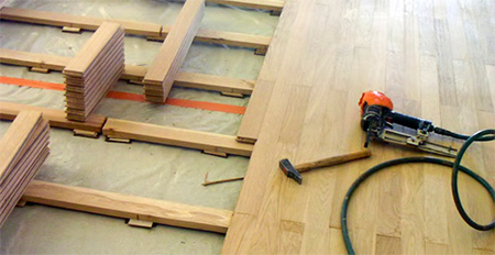 pose parquet